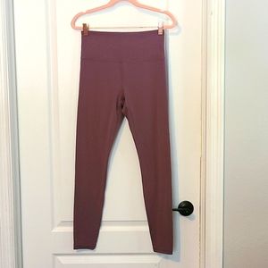 Athleta Ultra High Rise Elation tights Mauve Purple